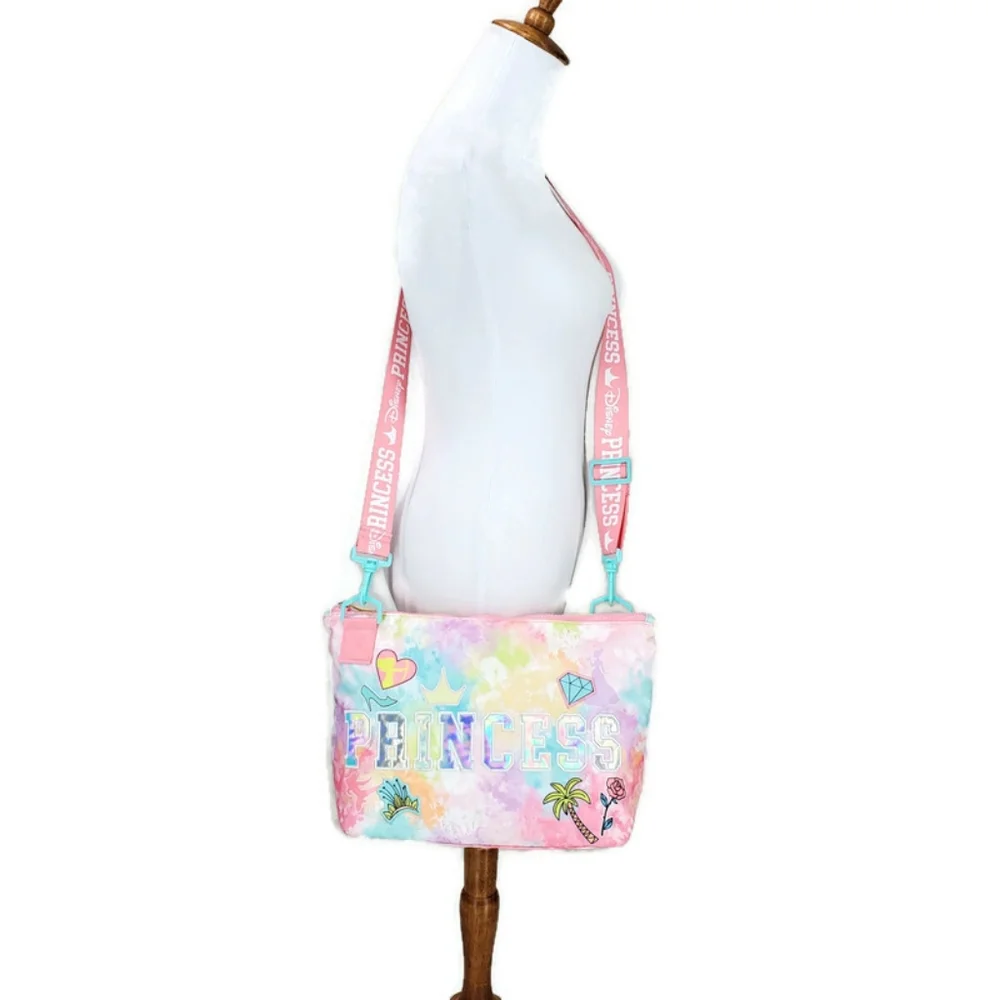 Disney Princess Girls  Swim Crossbody Tie-Dye Bag